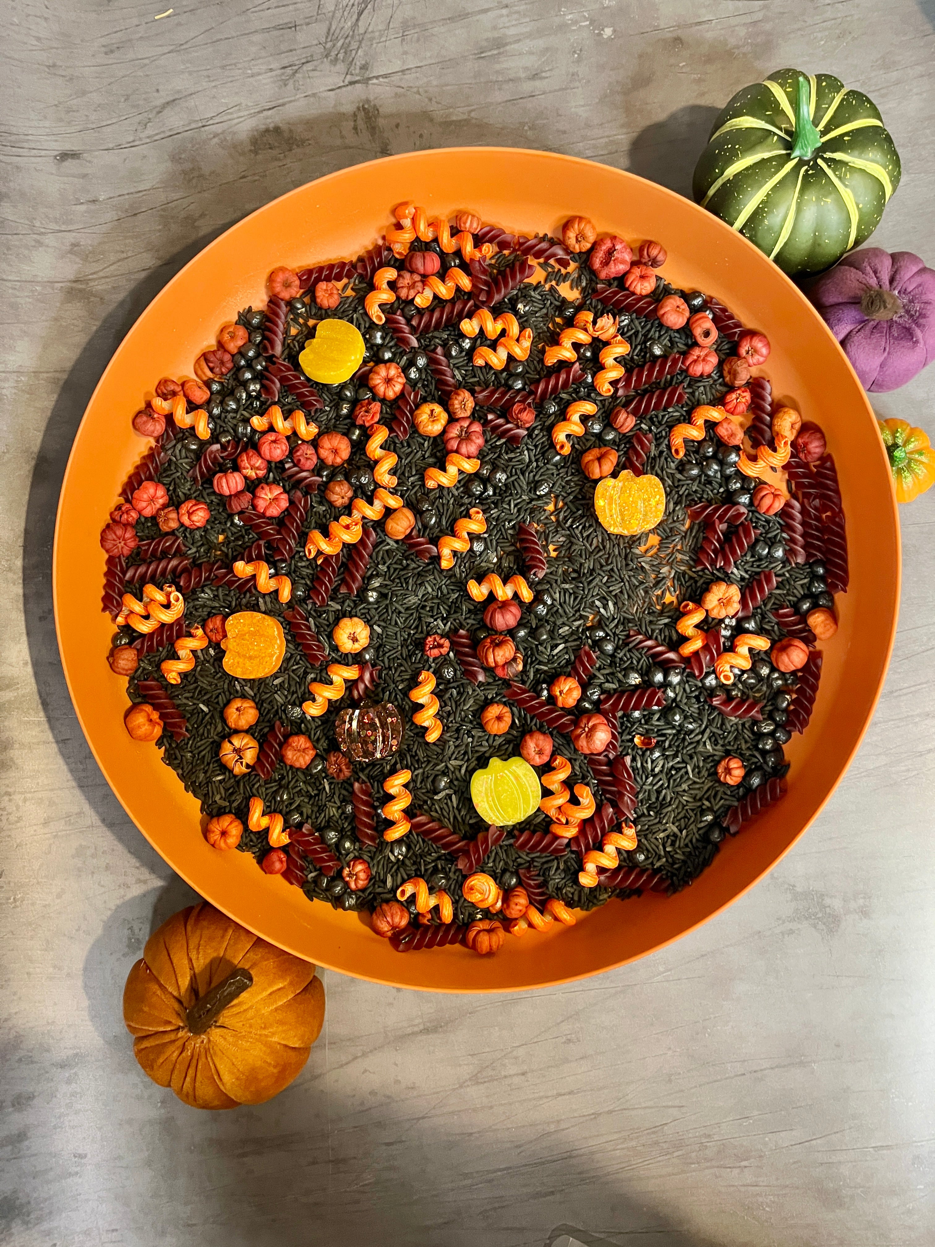 Pumpkins Rock Sensory Mix