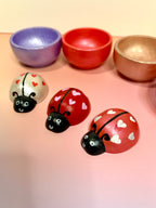 Love Bug Wooden Peg