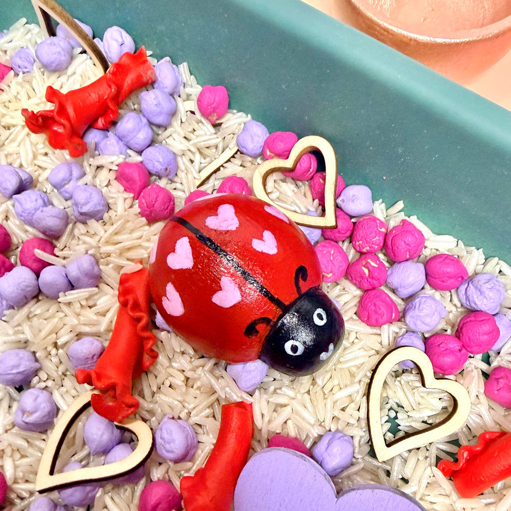 Love Bug Wooden Peg