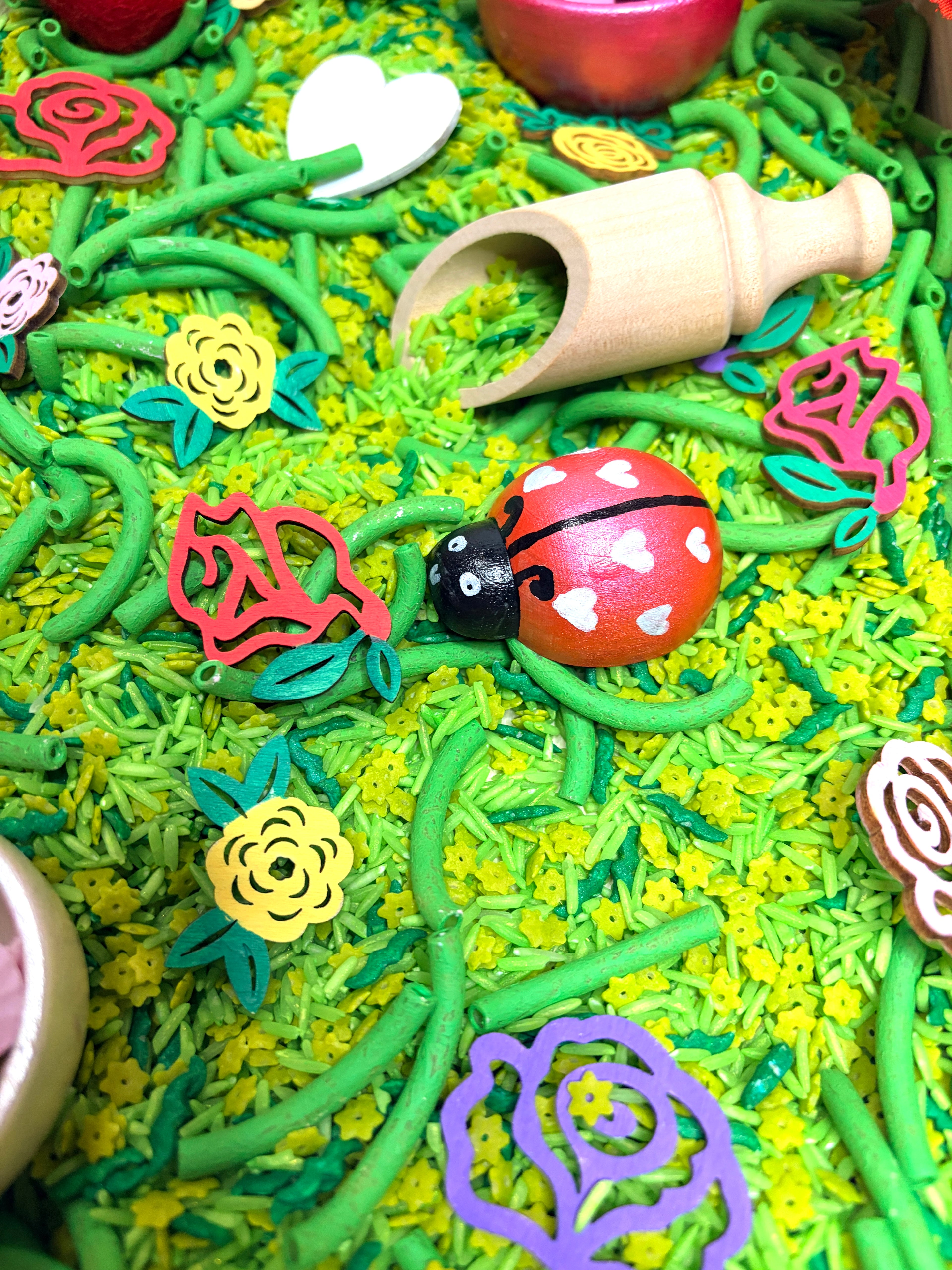 Love Bug Wooden Peg
