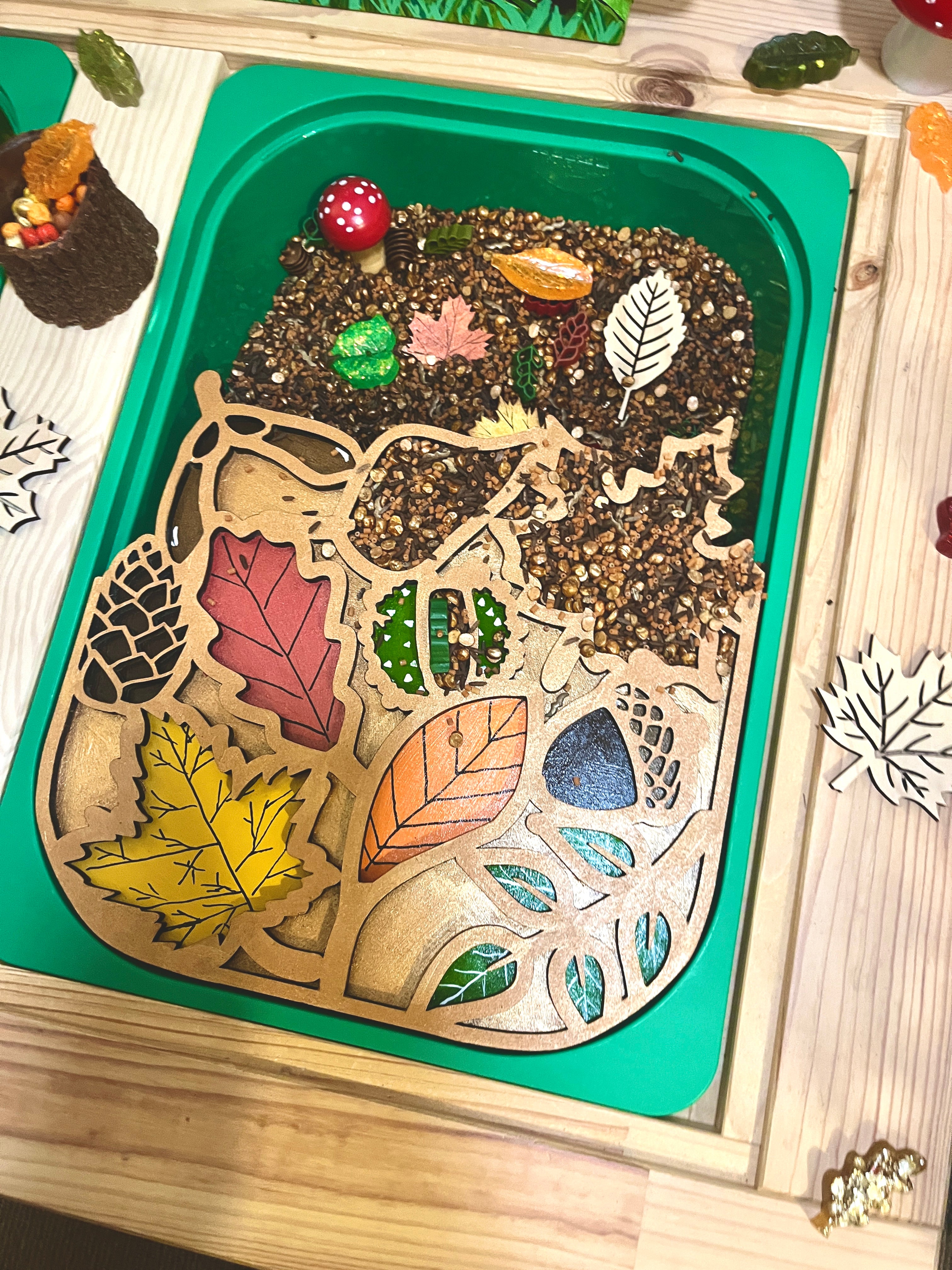Squirrel Mini Play Tray