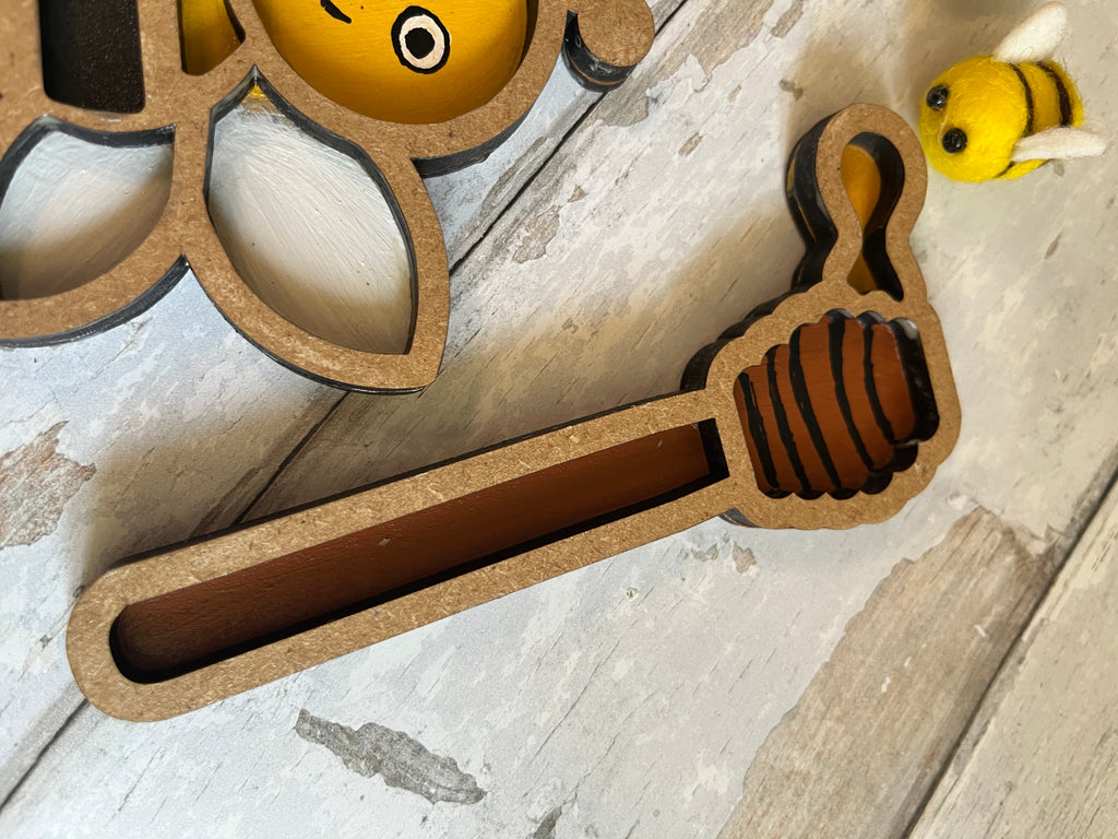 Bee-themed Mini Play Tray