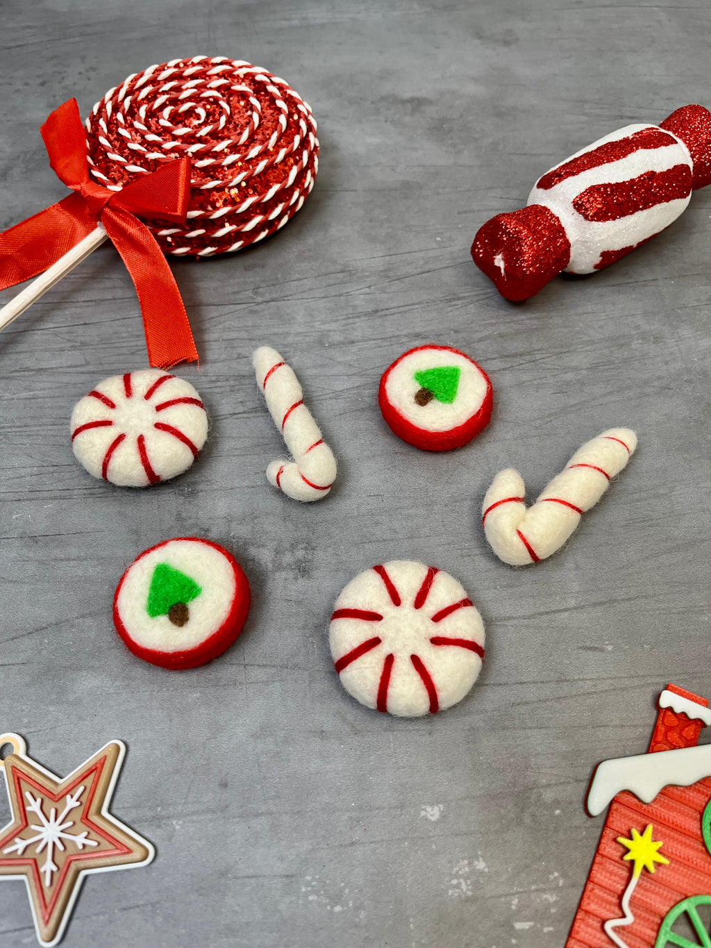 Christmas Felt Candies Collection