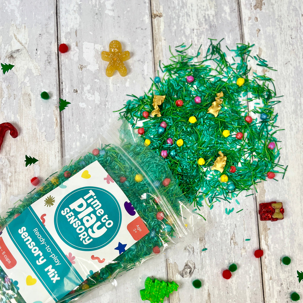 Christmas Tree Sensory Mix