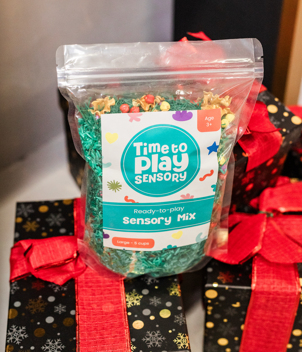 Christmas Tree Sensory Mix