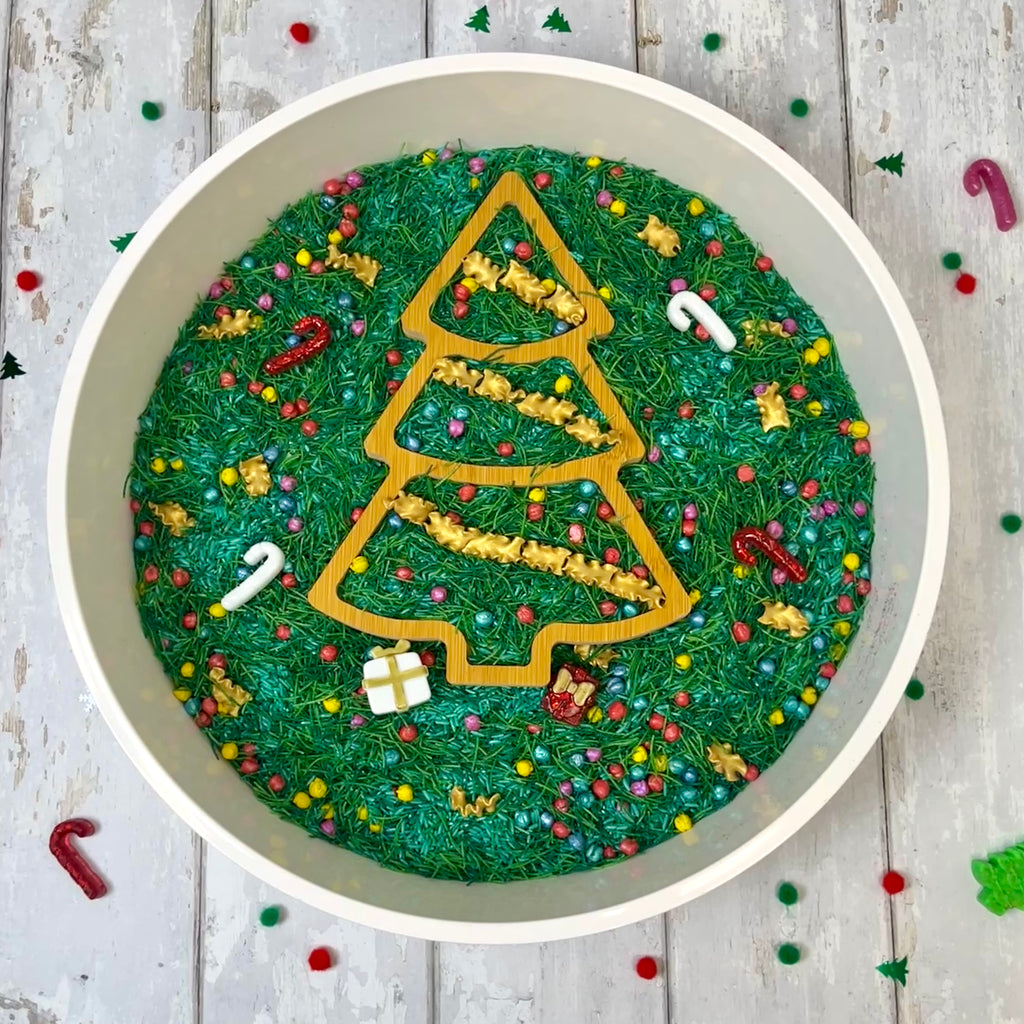 Christmas Tree Sensory Mix