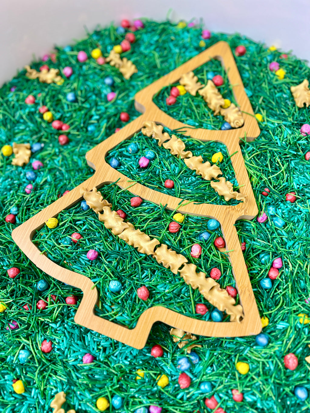 Christmas Tree Sensory Mix