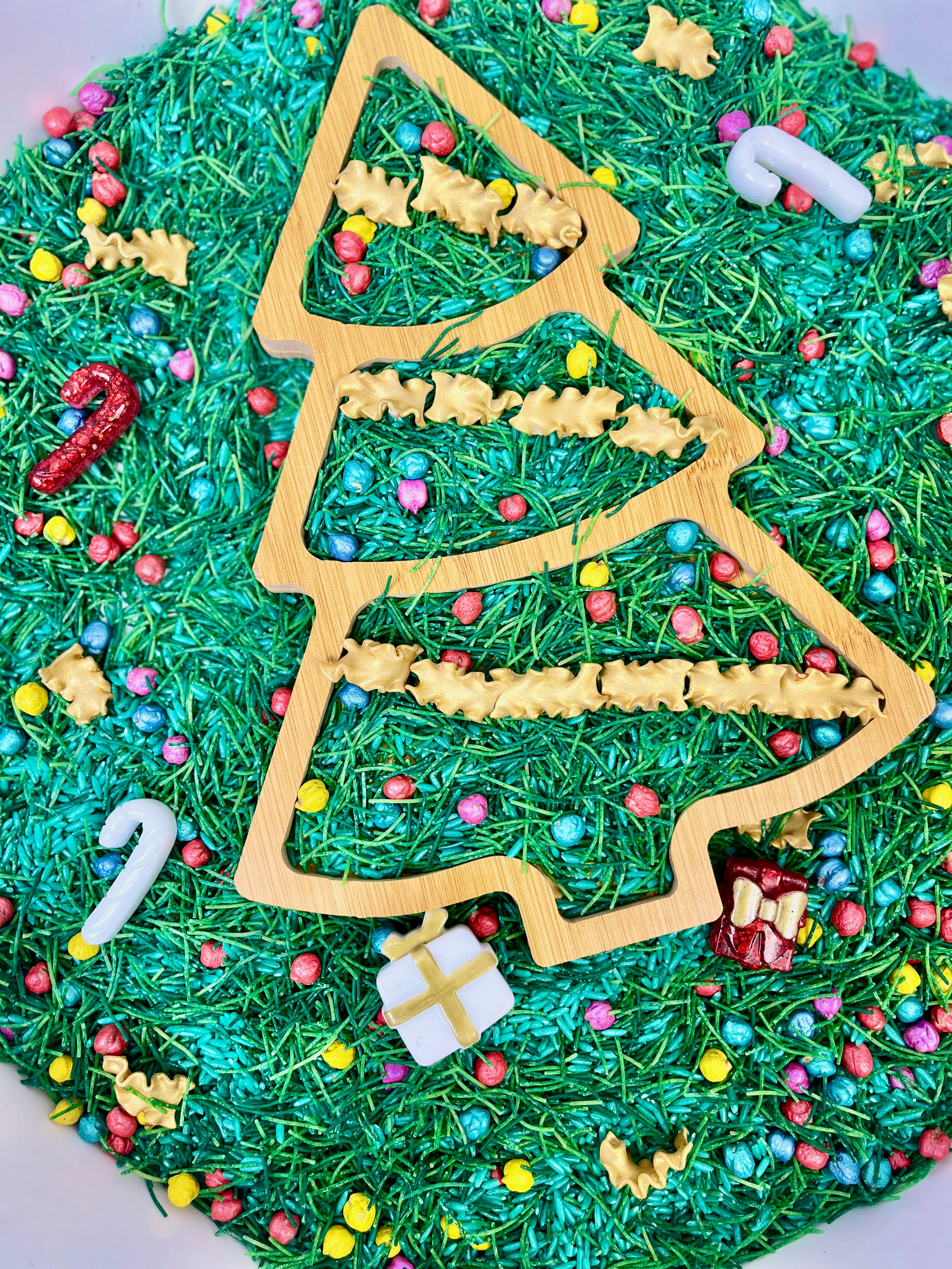 Christmas Tree Sensory Mix