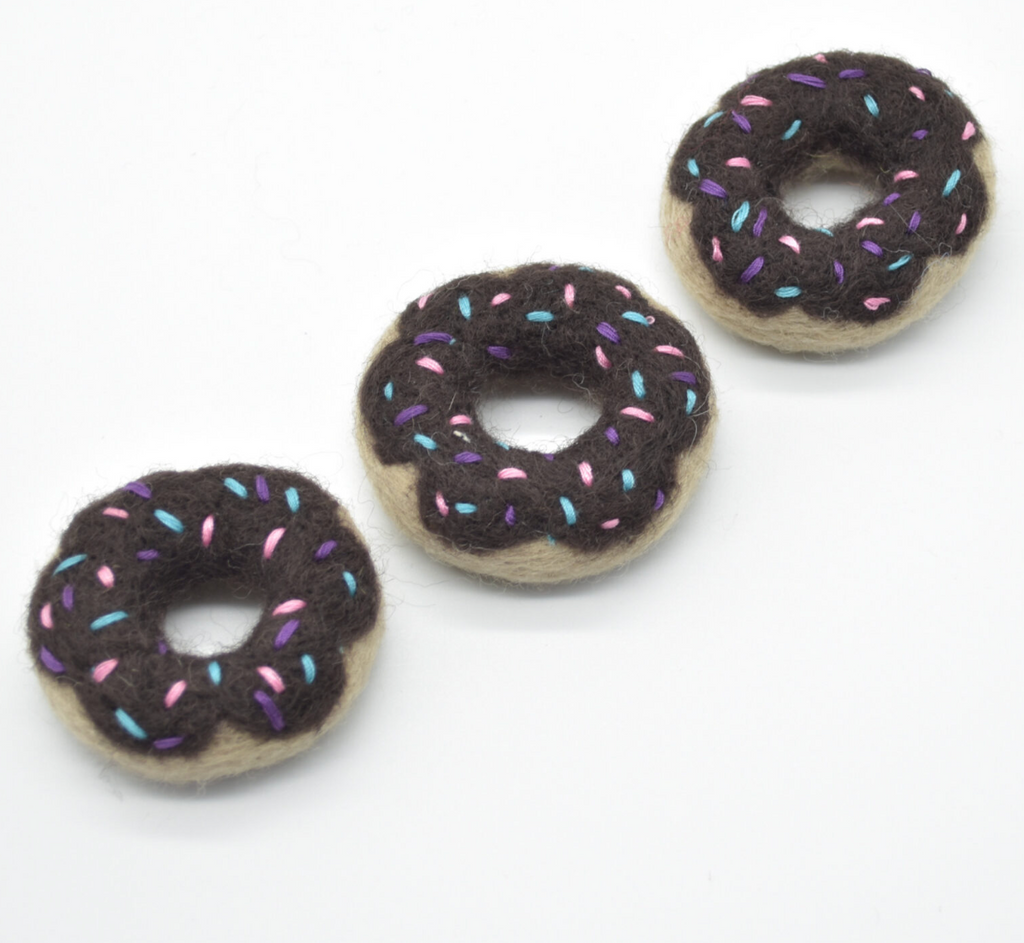 Felt Doughnut Collection (set of 3)