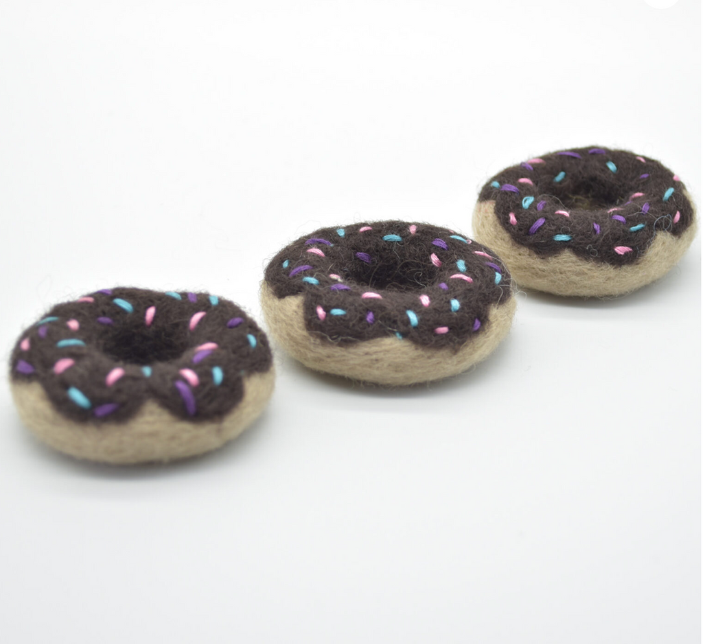 Felt Doughnut Collection (set of 3)