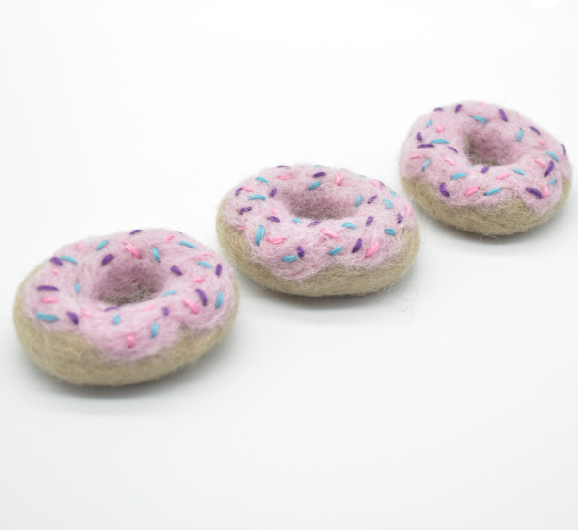 Felt Doughnut Collection (set of 3)