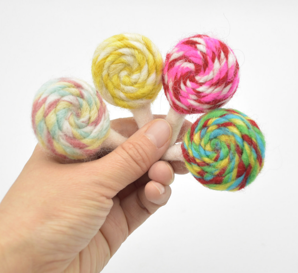 Felt Lollipop Collection (set of 4)