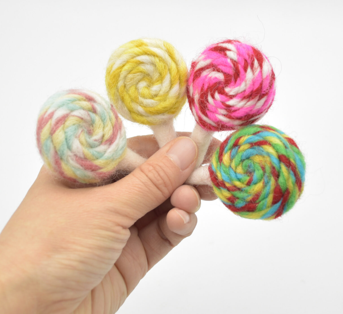 Felt Lollipop Collection (set of 4)