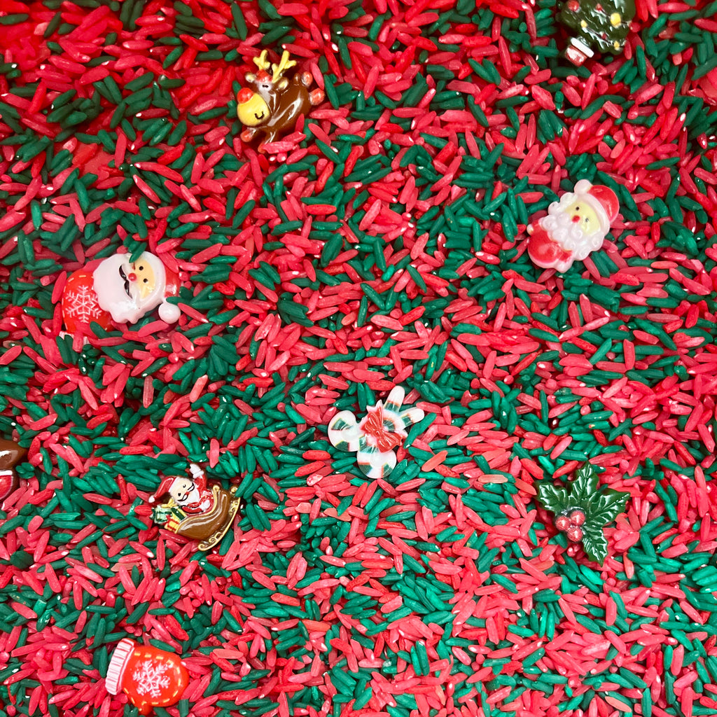 Festive Rice 'n' Resin Sensory Mix