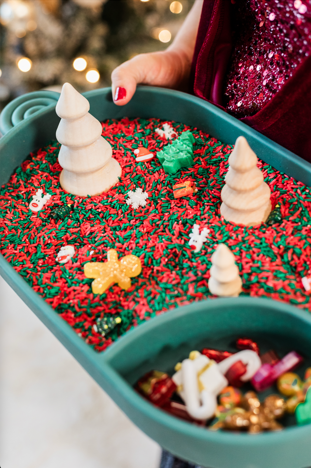 Festive Rice 'n' Resin Sensory Mix