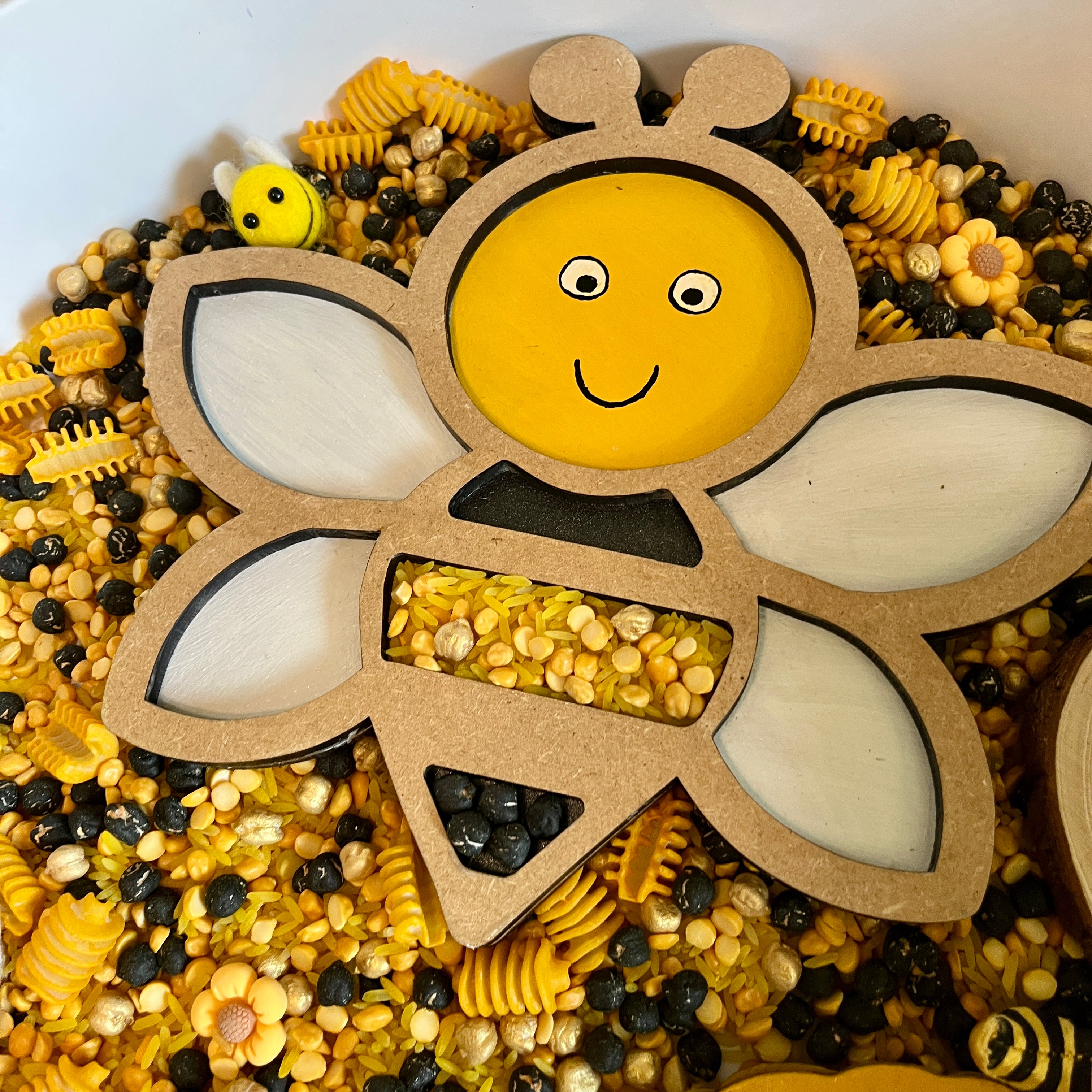 Large Bee Play Tray