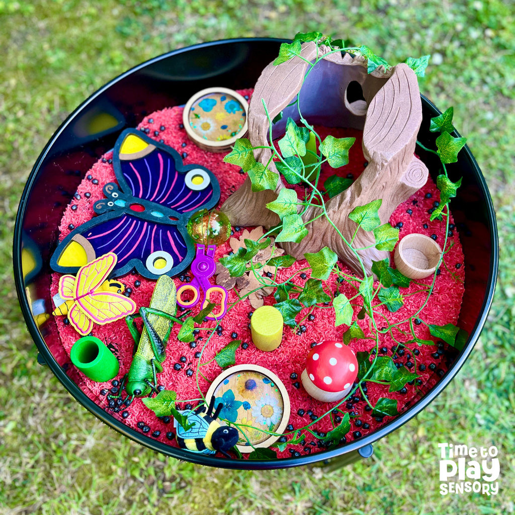 Large Butterfly Play Tray
