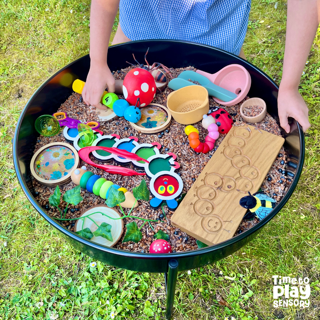 Large Caterpillar Play Tray