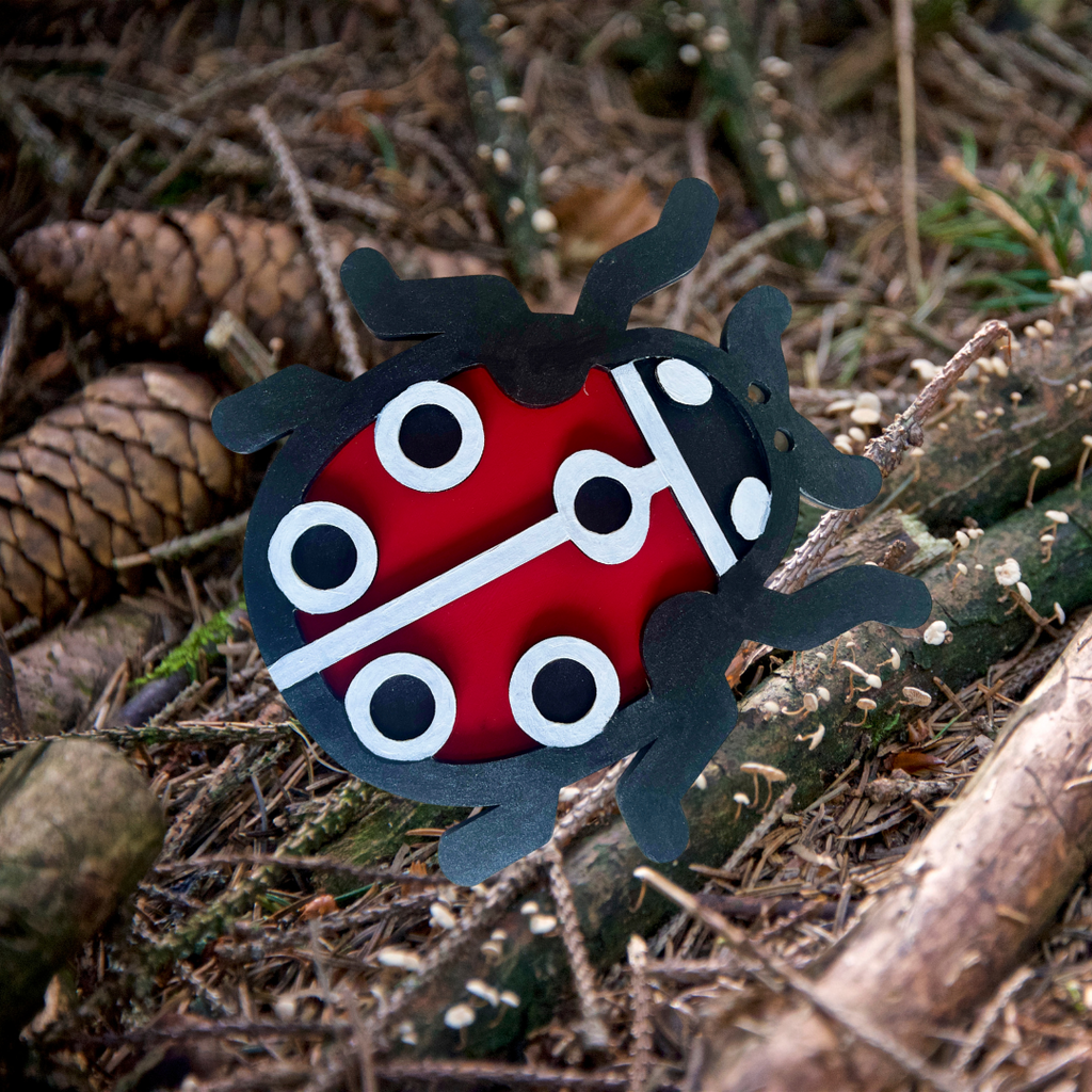 Large Ladybird Play Tray