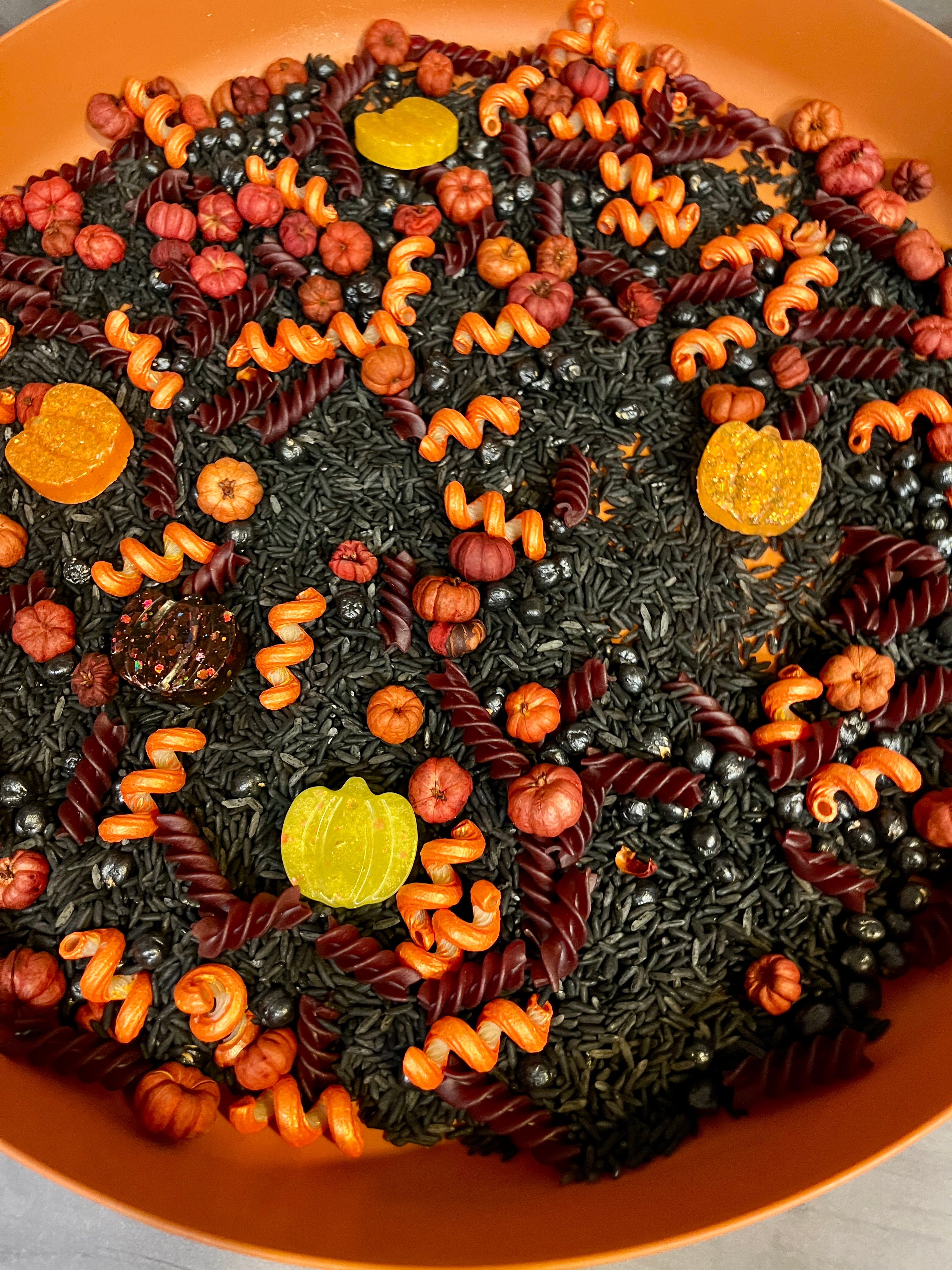 Pumpkins Rock Sensory Mix
