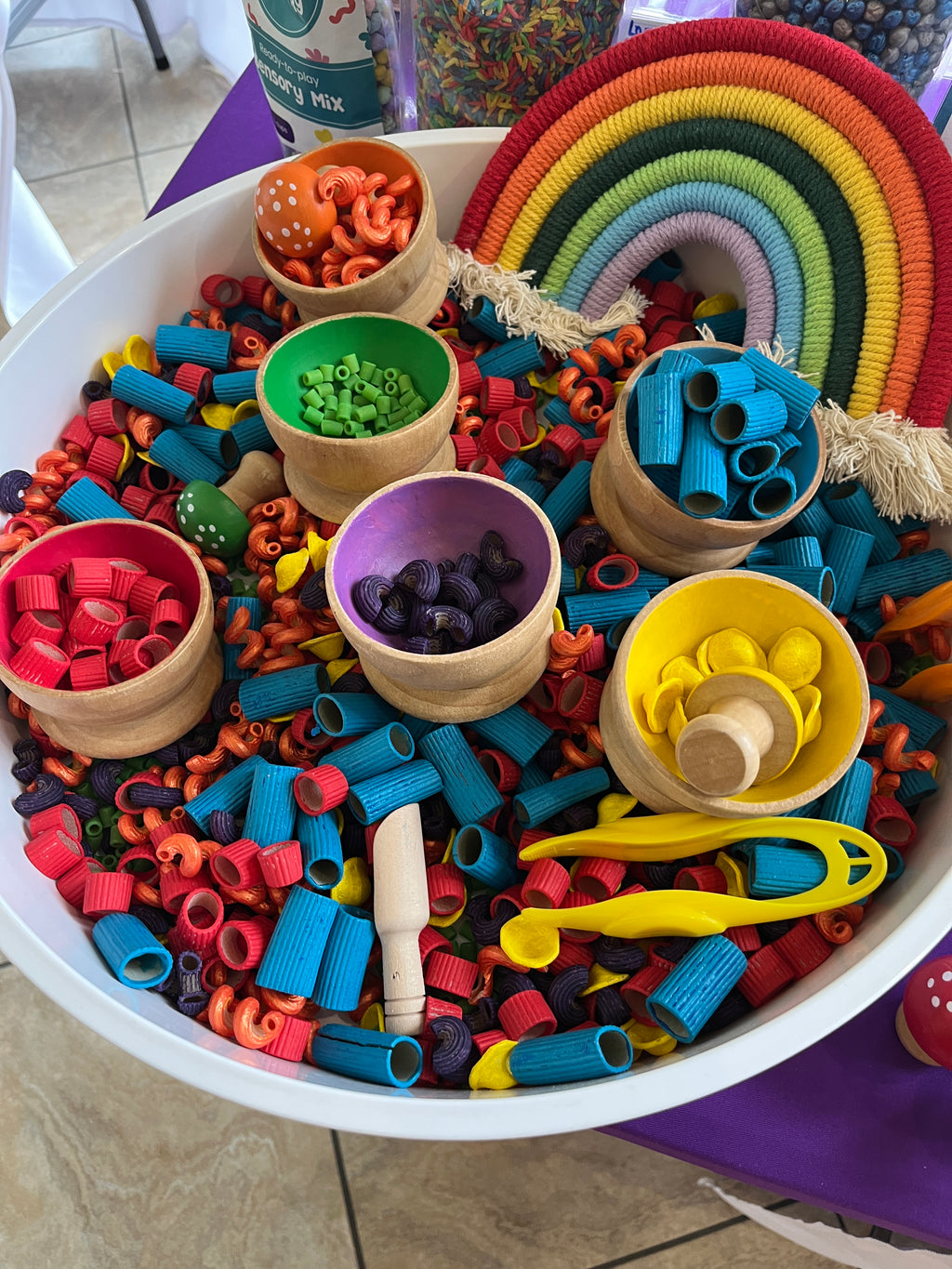 Rainbow Pasta Mix