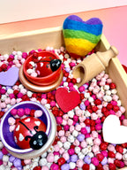 Valentines Chickpeas Sensory Mix