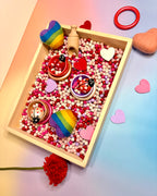 Valentines Chickpeas Sensory Mix