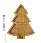 Wooden Christmas Tree Play Tray