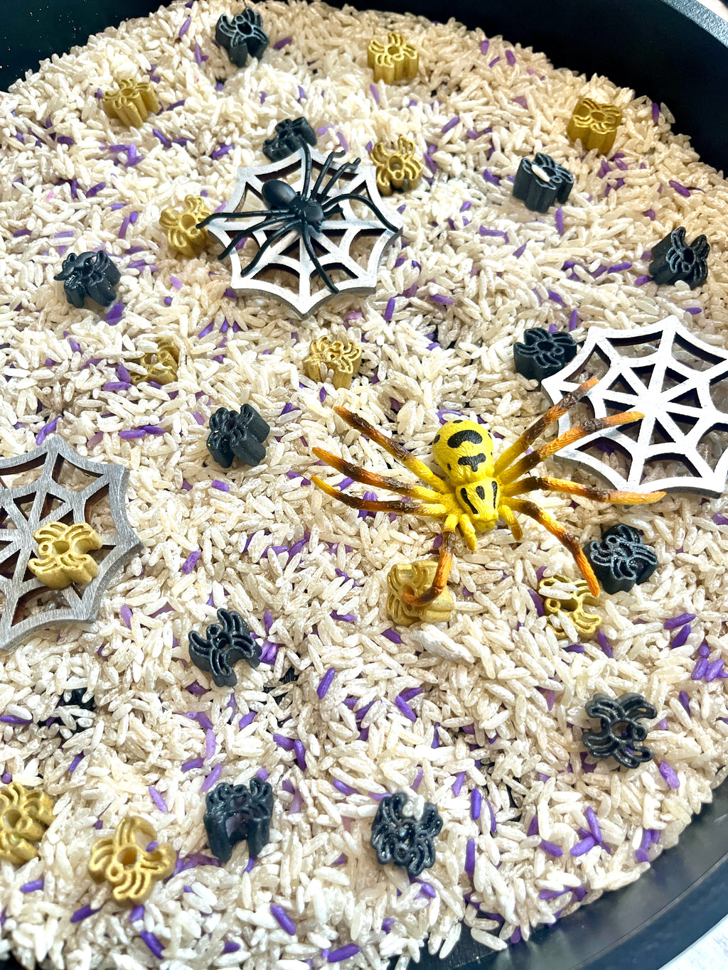 Wooden Cobweb Counters (set of 10)
