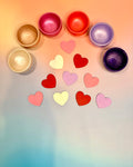 Wooden Heart Counters (set of 10)