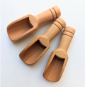Wooden mini scoop